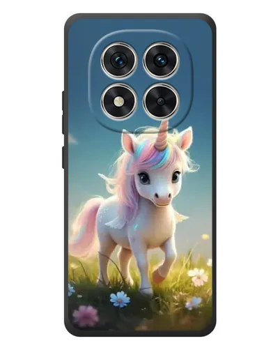Чехол для Xiaomi Poco M8 Pro с картинкой «Единорог на поляне» Чехол для Xiaomi Poco M8 Pro с картинкой «Единорог на поляне»