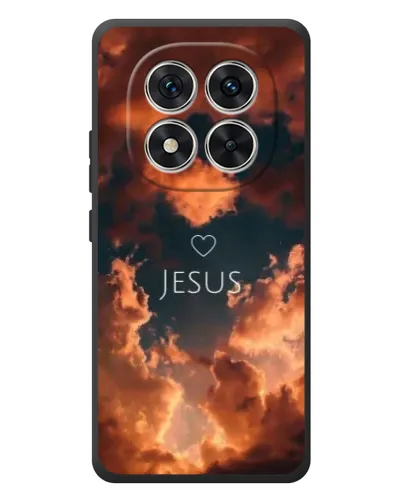 Чехол для Xiaomi Poco M8 Pro с картинкой «Сияние Имени Jesus»