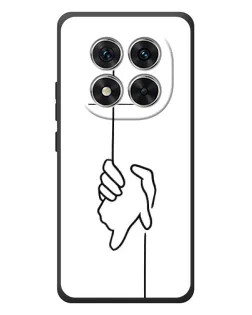 Чехол для Xiaomi Poco M8 Pro с картинкой «Рука держит» Чехол для Xiaomi Poco M8 Pro с картинкой «Рука держит»