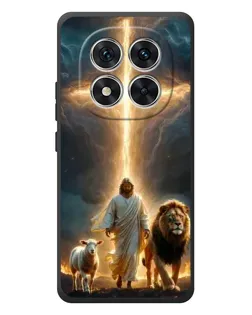 Чехол для Xiaomi Poco M8 Pro с картинкой «Лев Иуды и Свет» Чехол для Xiaomi Poco M8 Pro с картинкой «Лев Иуды и Свет»