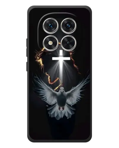 Чехол для Xiaomi Poco M8 Pro с картинкой «Голубь и Свет»