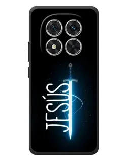 Чехол для Xiaomi Poco M8 Pro с картинкой «Меч Духа Jesus»