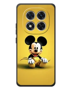 Чехол для Xiaomi Poco M8 Pro с картинкой «Микки на желтом»