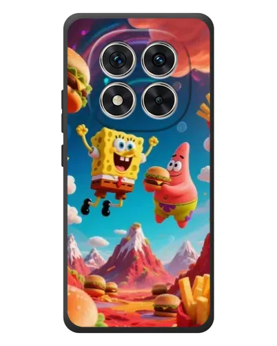 Чехол для Xiaomi Poco M8 Pro с картинкой «Космический фастфуд» Чехол для Xiaomi Poco M8 Pro с картинкой «Космический фастфуд»