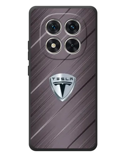 Чехол для Xiaomi Poco M8 Pro с картинкой «Металлическая текстура Tesla» Чехол для Xiaomi Poco M8 Pro с картинкой «Металлическая текстура Tesla»