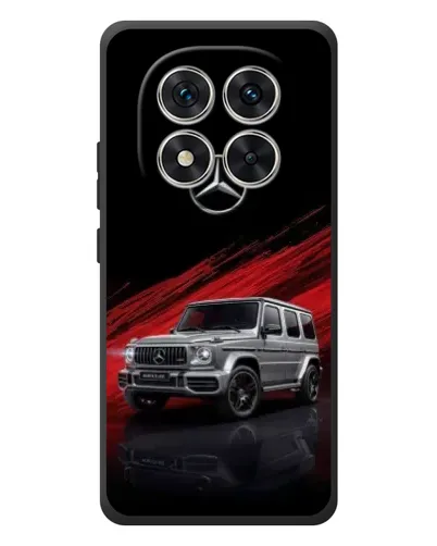 Чехол для Xiaomi Poco M8 Pro с картинкой «Mercedes G-Class красный»