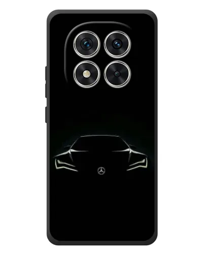 Чохол для Xiaomi Poco M8 Pro з картинкою «Mercedes — силует авто» Чохол для Xiaomi Poco M8 Pro з картинкою «Mercedes — силует авто»