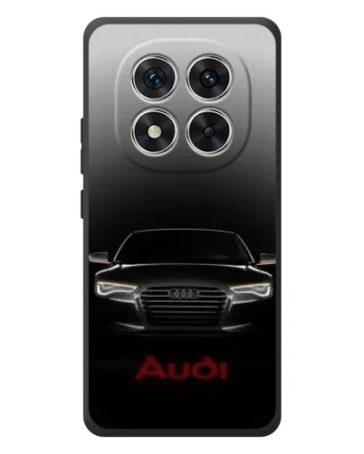 Чехол для Xiaomi Poco M8 Pro с картинкой «Audi — градиентный контур» Чехол для Xiaomi Poco M8 Pro с картинкой «Audi — градиентный контур»