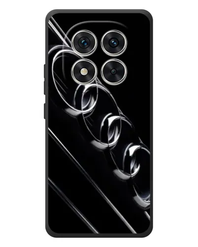 Чехол для Xiaomi Poco M8 Pro с картинкой «Audi — абстрактные кольца» Чехол для Xiaomi Poco M8 Pro с картинкой «Audi — абстрактные кольца»