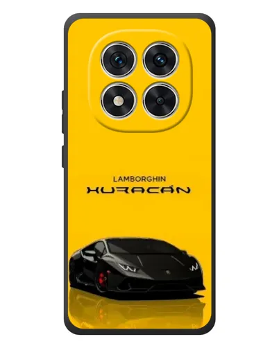Чехол для Xiaomi Poco M8 Pro с картинкой «Lamborghini Huracan черный»