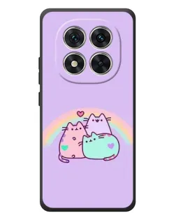 Чехол для Xiaomi Poco M8 Pro с картинкой «Радужные Пушины»