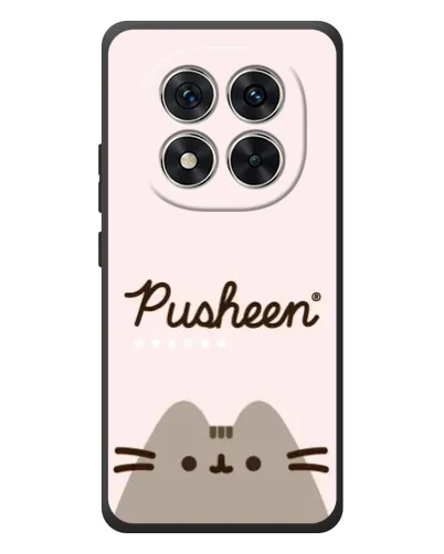 Чехол для Xiaomi Poco M8 Pro с картинкой «Pusheen логотип» Чехол для Xiaomi Poco M8 Pro с картинкой «Pusheen логотип»