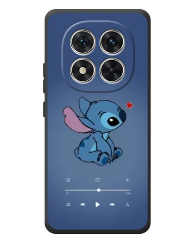 Чехол для Xiaomi Poco M8 Pro с картинкой «Музыкальный Stitch»