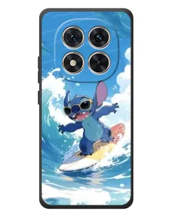 Чехол для Xiaomi Poco M8 Pro с картинкой «Стич на волне»