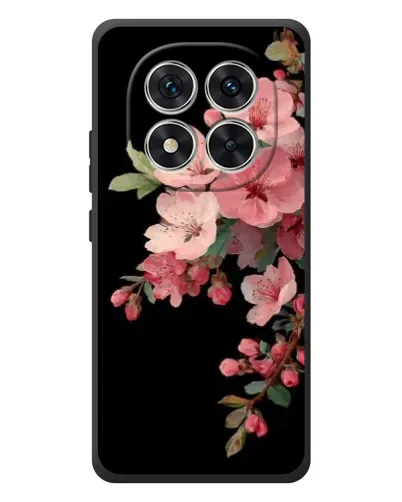 Чехол для Xiaomi Poco M8 Pro с картинкой «Розовая ветка сакуры»