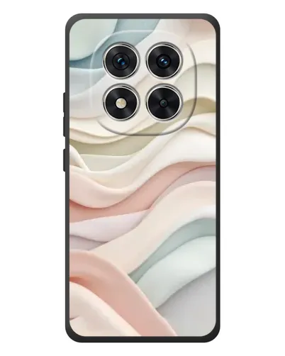 Чехол для Xiaomi Poco M8 Pro с картинкой «Пастельные нежные волны»