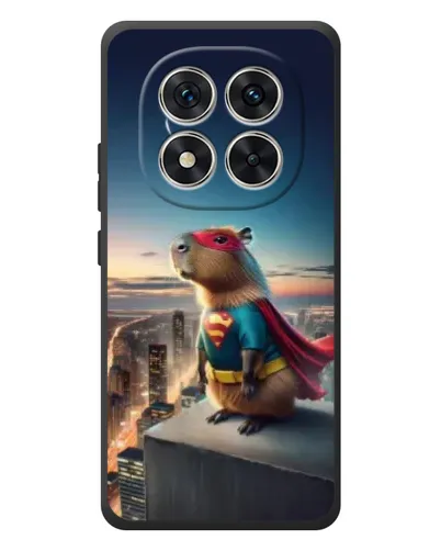 Чехол для Xiaomi Poco M8 Pro с картинкой «Капи-мен супергерой»
