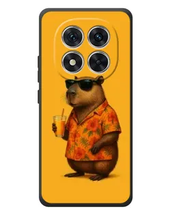 Чехол для Xiaomi Poco M8 Pro с картинкой «Капибара на отдыхе»
