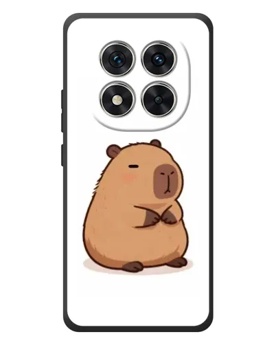 Чехол для Xiaomi Poco M8 Pro с картинкой «Толстенькая капибара»