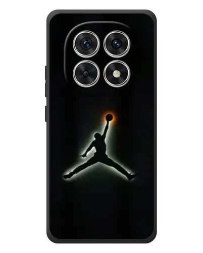 Чехол для Xiaomi Poco M8 с картинкой «Jordan Gradient Logo»