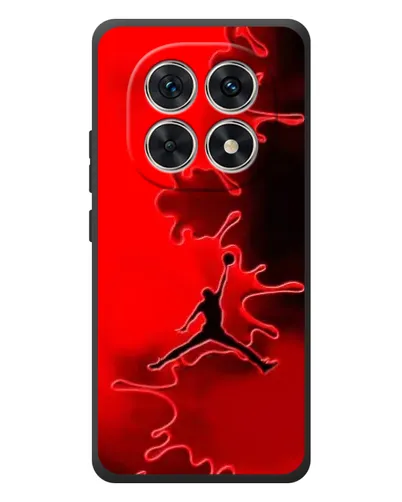 Чехол для Xiaomi Poco M8 с картинкой «Jordan Red Smoke»