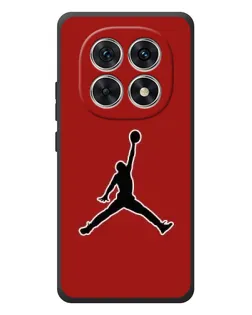 Чехол для Xiaomi Poco M8 с картинкой «Jordan Red Back»