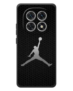 Чехол для Xiaomi Poco M8 с картинкой «Jordan Dark Carbon»