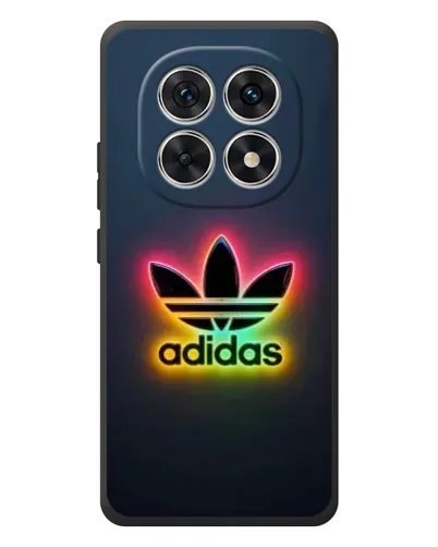 Чехол для Xiaomi Poco M8 с картинкой «Неоновый Adidas»