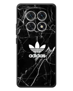 Чехол для Xiaomi Poco M8 с картинкой «Белый мрамор Adidas»