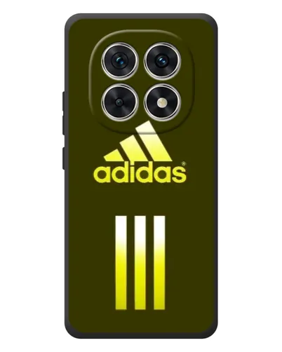 Чехол для Xiaomi Poco M8 с картинкой «Оливковый градиент Adidas»