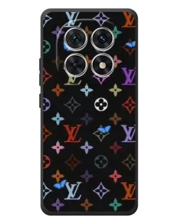 Чехол для Xiaomi Poco M8 с картинкой «Цветная монограмма LV»