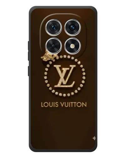 Чехол для Xiaomi Poco M8 с картинкой «LV — золотая печать»