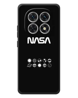 Чехол для Xiaomi Poco M8 с картинкой «NASA — технический принт»