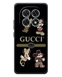 Чохол для Xiaomi Poco M8 з картинкою «Gucci — герої Disney та монограма»