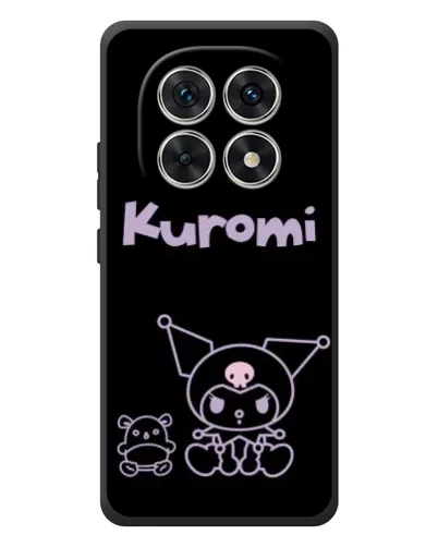 Чехол для Xiaomi Poco M8 с картинкой «Kuromi — черный минимализм» Чехол для Xiaomi Poco M8 с картинкой «Kuromi — черный минимализм»