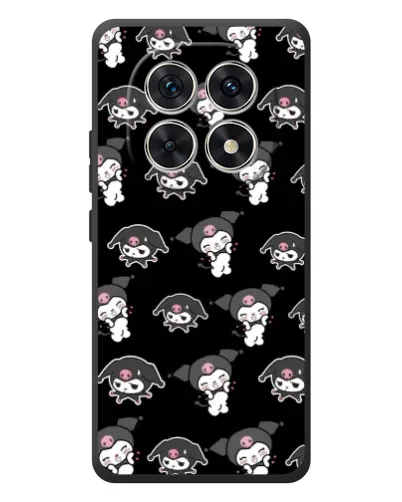Чехол для Xiaomi Poco M8 с картинкой «Черный паттерн Kuromi» Чехол для Xiaomi Poco M8 с картинкой «Черный паттерн Kuromi»