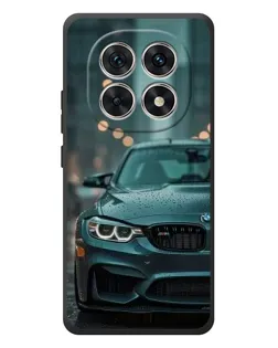 Чехол для Xiaomi Poco M8 с картинкой «BMW в огнях города»