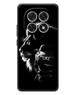 Чехол для Xiaomi Poco M8 с картинкой «BMW и лев»