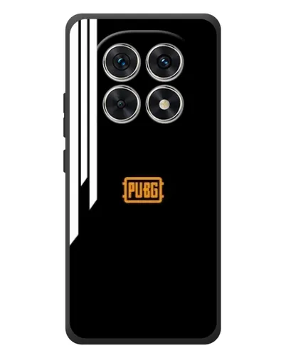 Чехол для Xiaomi Poco M8 с картинкой «PUBG — вертикальные линии»