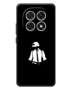 Чехол для Xiaomi Poco M8 с картинкой «PUBG — белый шлем»