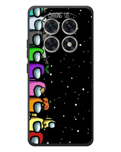 Чехол для Xiaomi Poco M8 с картинкой «Команда Among Us»