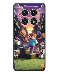 Чехол для Xiaomi Poco M8 с картинкой «Стив на ферме» Чехол для Xiaomi Poco M8 с картинкой «Стив на ферме»