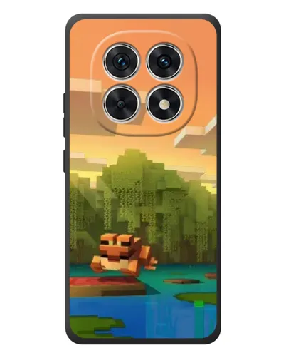 Чехол для Xiaomi Poco M8 с картинкой «Майнкрафт закат солнца» Чехол для Xiaomi Poco M8 с картинкой «Майнкрафт закат солнца»