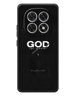 Чехол для Xiaomi Poco M8 с картинкой «GOD — Бог над всем»