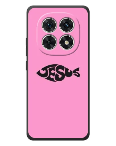 Чехол для Xiaomi Poco M8 с картинкой «Розовый символ Jesus» Чехол для Xiaomi Poco M8 с картинкой «Розовый символ Jesus»