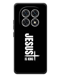 Чехол для Xiaomi Poco M8 с картинкой «Вертикаль веры Jesus»