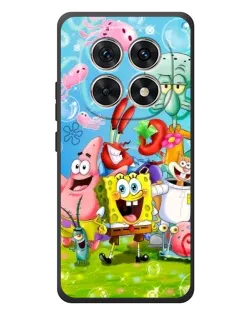 Чохол для Xiaomi Poco M8 з картинкою «Губка Боб та друзі»