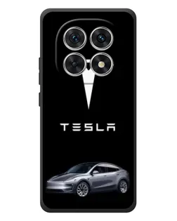 Чехол для Xiaomi Poco M8 с картинкой «Tesla Model Y»