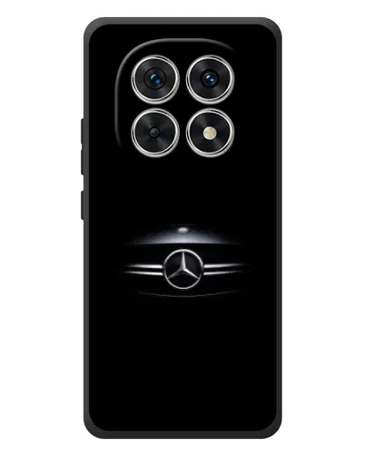 Чехол для Xiaomi Poco M8 с картинкой «Mercedes — абстрактные линии»