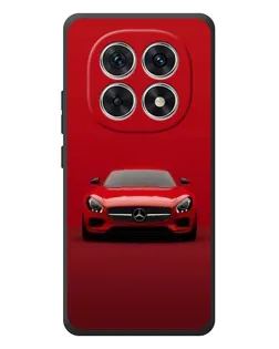 Чехол для Xiaomi Poco M8 с картинкой «Красный Mercedes AMG»